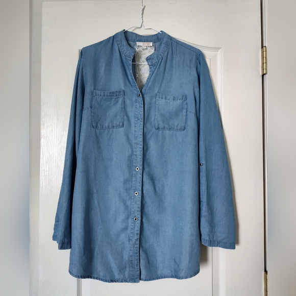 GG jeans camisole long sleeves women's size M - Picture 1 of 10